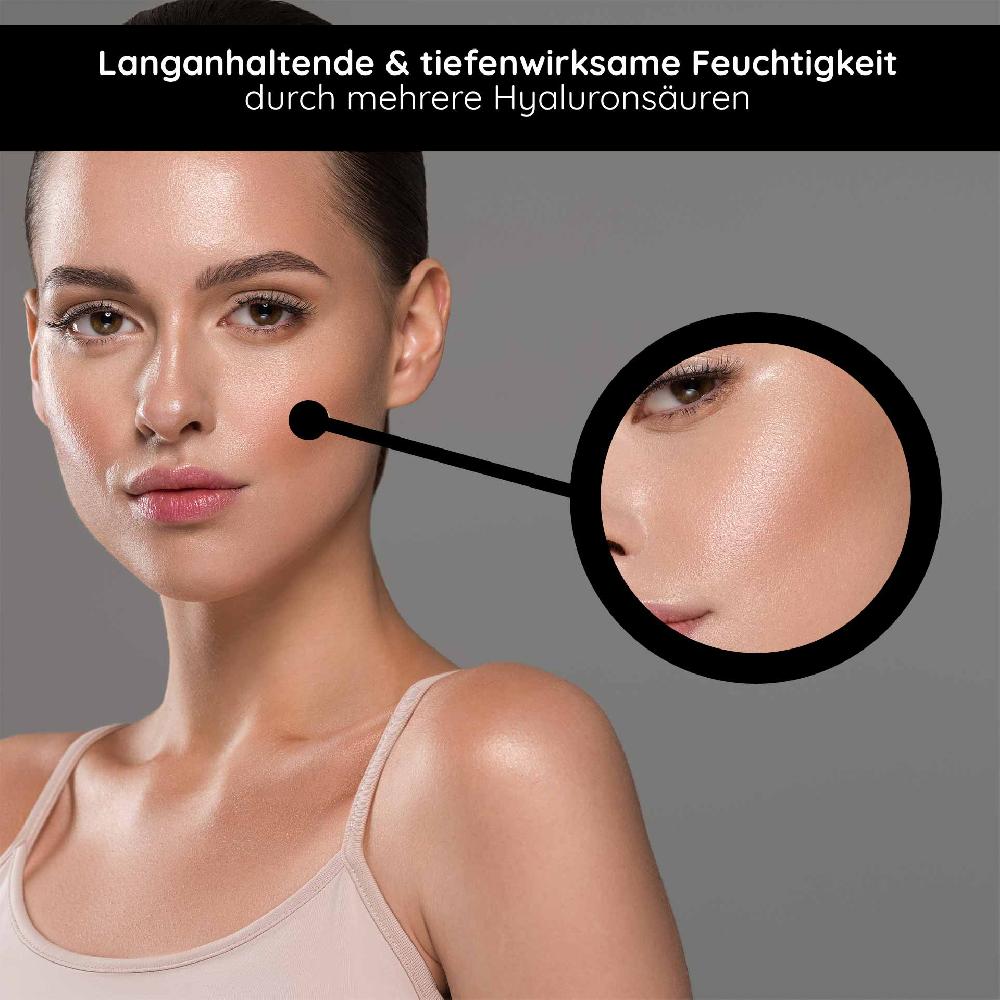 Rau Cosmetics Hyaluron 24h Creme 50 ml Hyaluron Pflegecreme Großer Ausverkauf