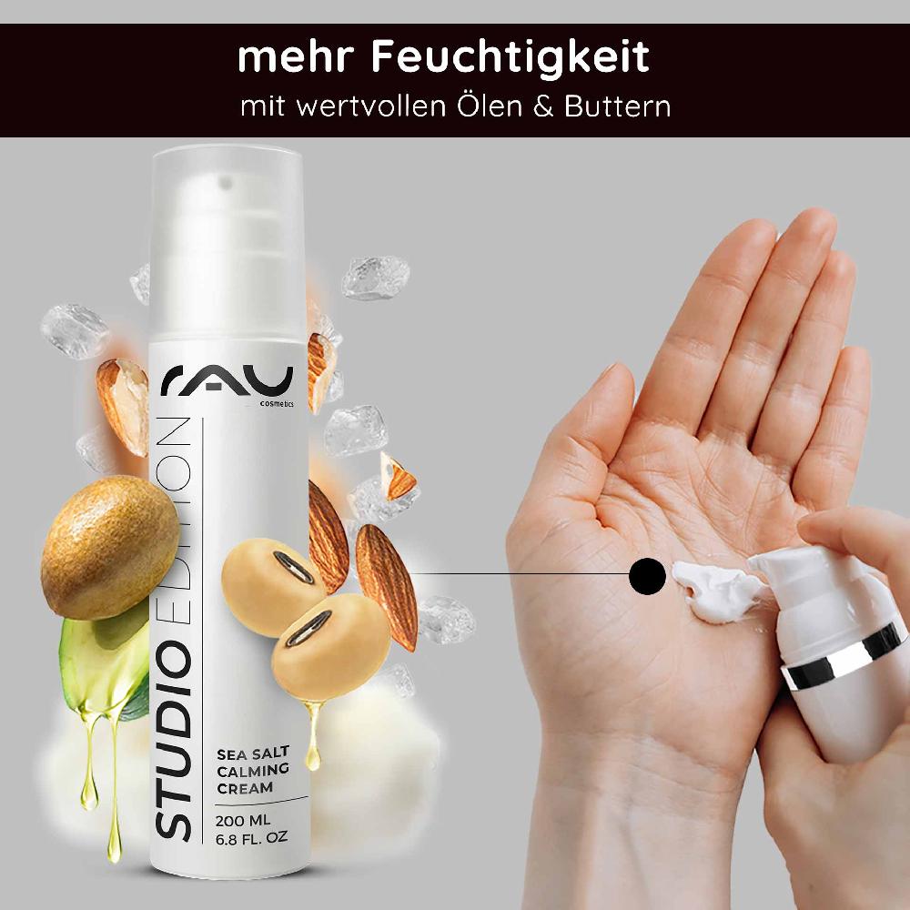 Rau Cosmetics Sea Salt Calming Cream 200 ml mit Meersalz und PHA Black Friday