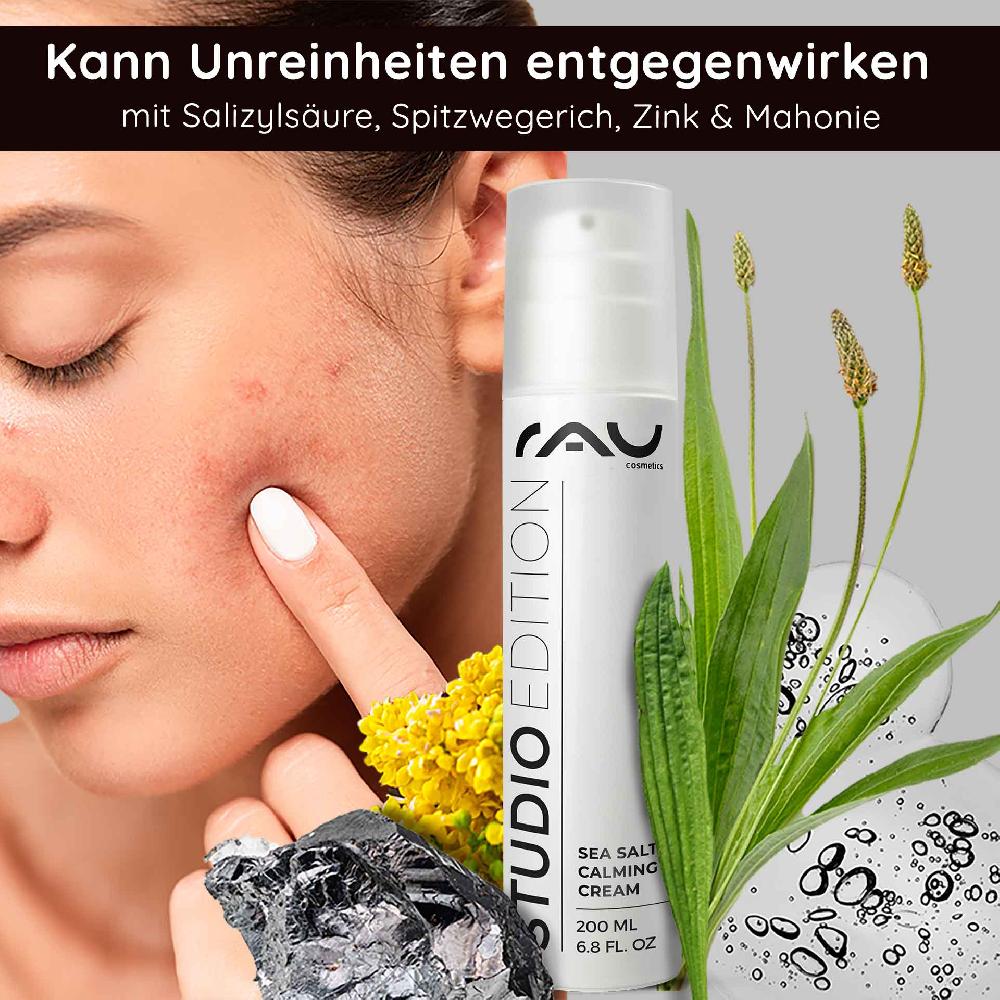 Rau Cosmetics Sea Salt Calming Cream 200 ml mit Meersalz und PHA Black Friday