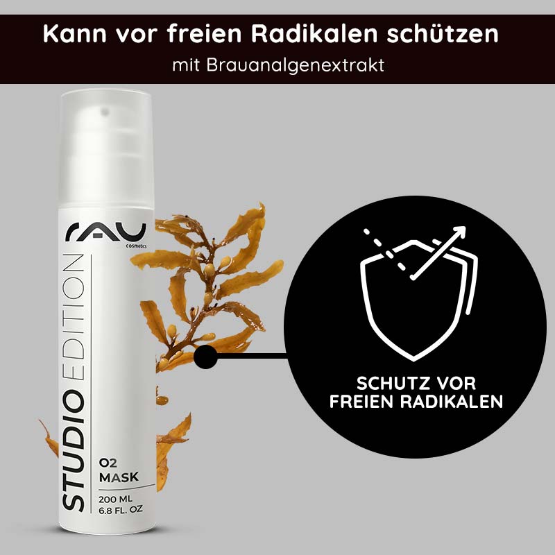 Rau Cosmetics O2 Mask 200 ml duftende Maske mit Aloe Vera & Ginkgo Osterangebot