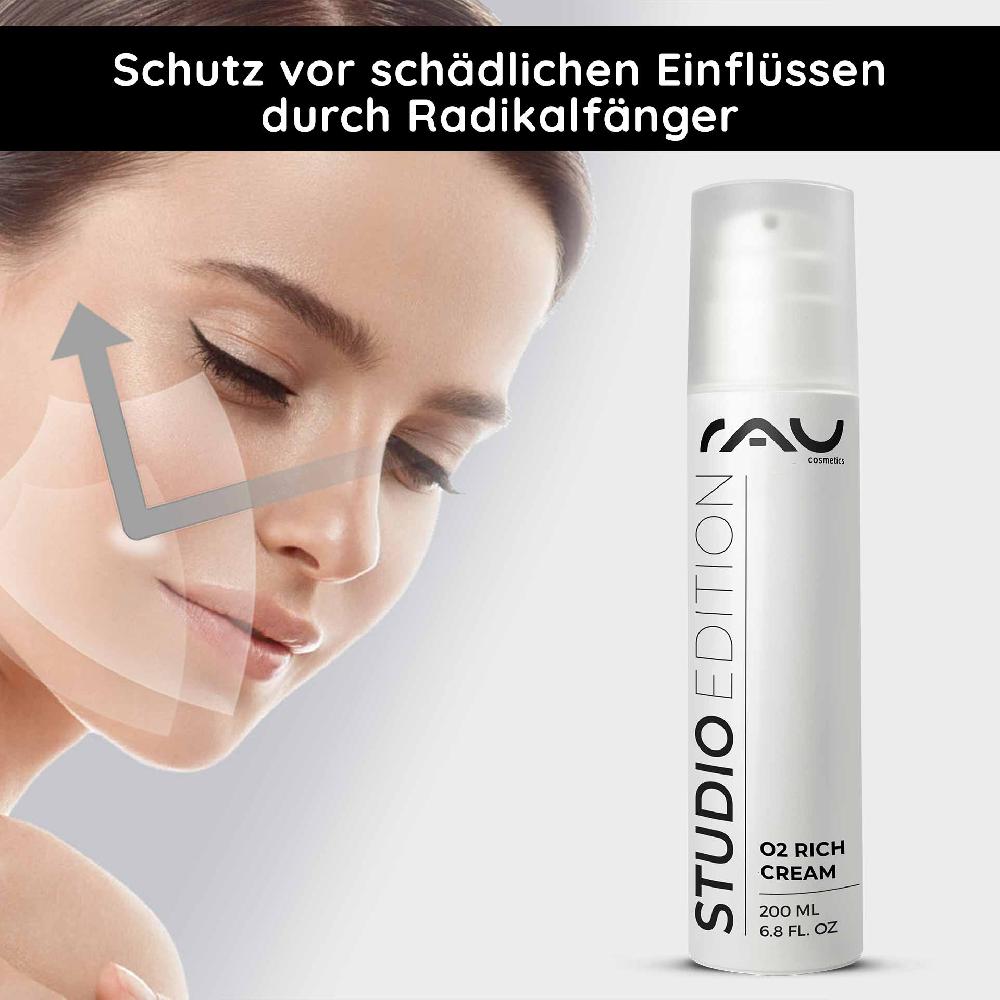 Rau Cosmetics O2 Rich Cream 200 ml Reichhaltig & duftend Valentinstagsangebot