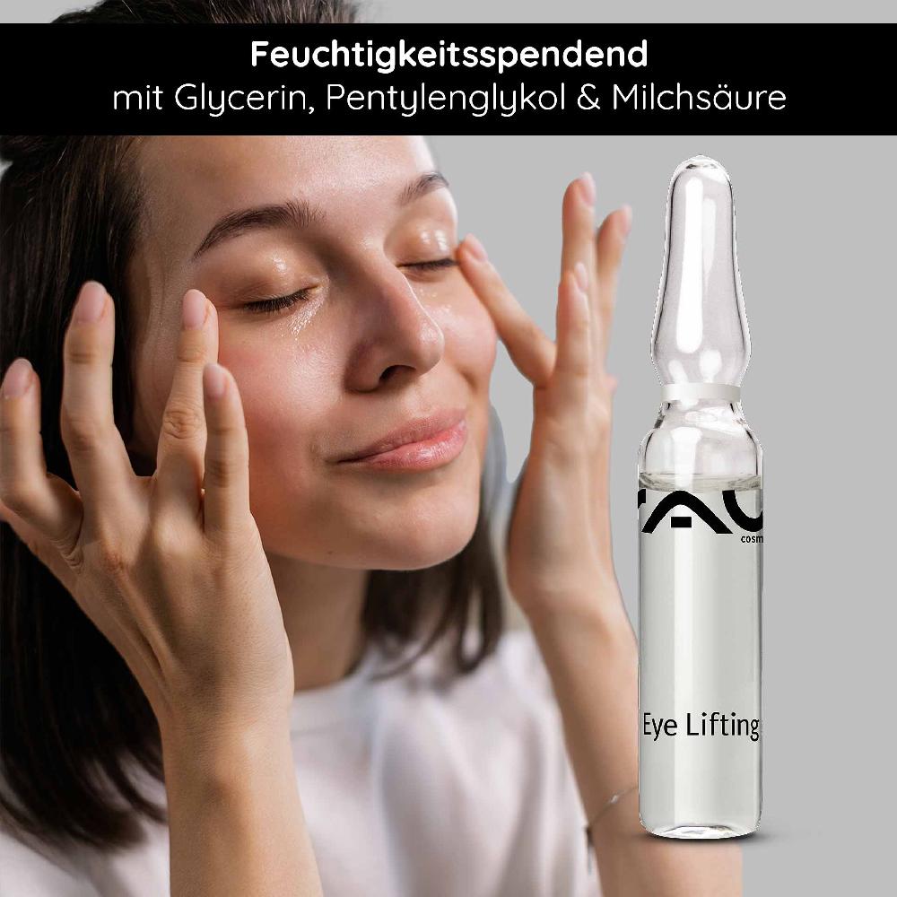 Rau Cosmetics Eye Lifting Ampullen 10x2 ml mit Eyeseryl & Panthenol Riesige Ersparnisse