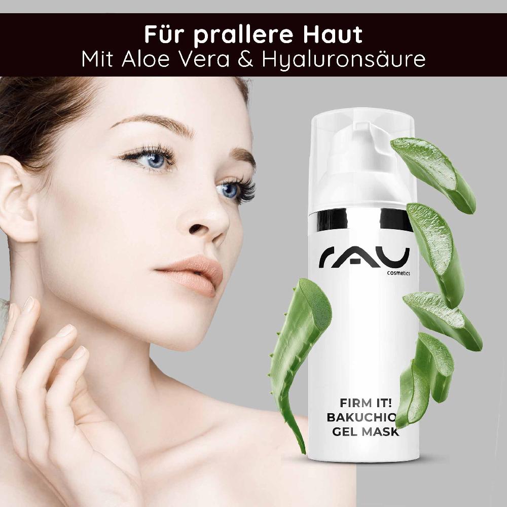Rau Cosmetics Firm it Bakuchiol Gel Mask 50 ml Anti-Aging Gelmaske VIP-Rabatte