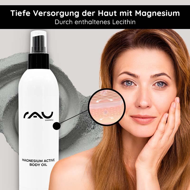 Rau Cosmetics Magnesium Active Body Oil 250 ml - LIMITED EDITION Super Sparpreis