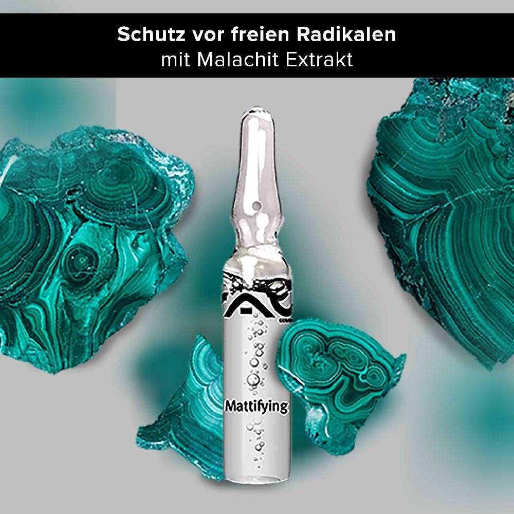 Rau Cosmetics Mattifying Ampullen 10x2 ml Mattierend mit wilder Pistazie Wochenangebot