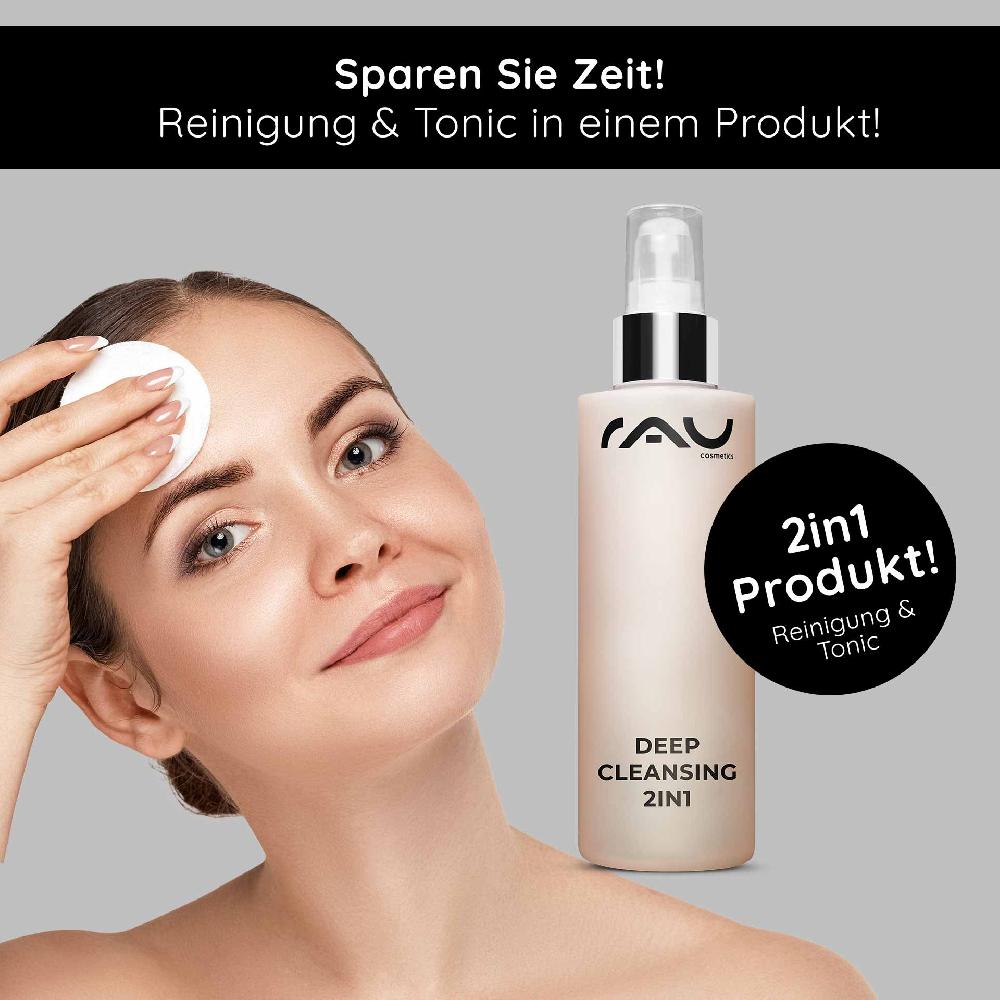 Rau Cosmetics Deep Cleansing 2in1 200 ml 2in1 Gesichtswasser JETZT KAUFEN