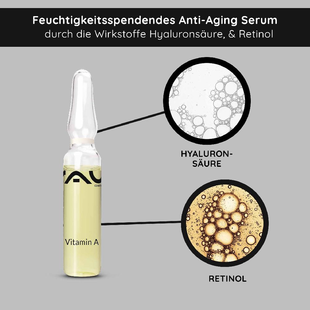 Rau Cosmetics Vitamin A Ampullen 10x2 ml für reife & unreine Haut Nur noch ein Tag übrig