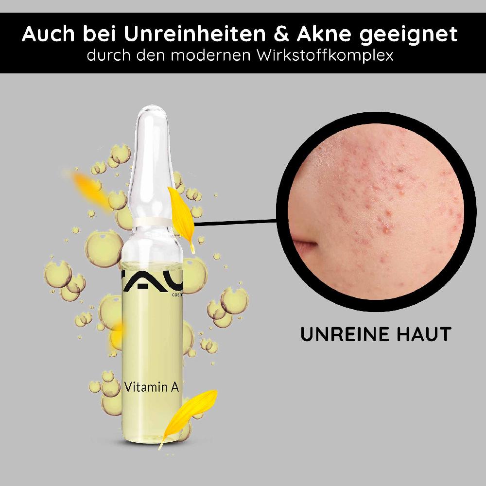 Rau Cosmetics Vitamin A Ampullen 7x2 ml ink. Applikator Anti-Aging Serum Riesige Rabatte