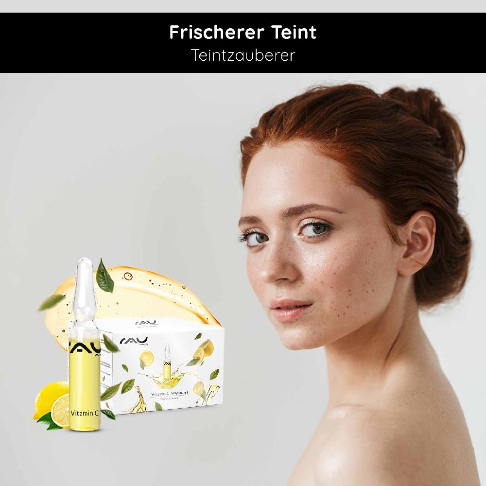 Rau Cosmetics Vitamin C Ampullen 14x2 ml für reife & unreine Haut 50% Rabatt mit kostenlosem Versand