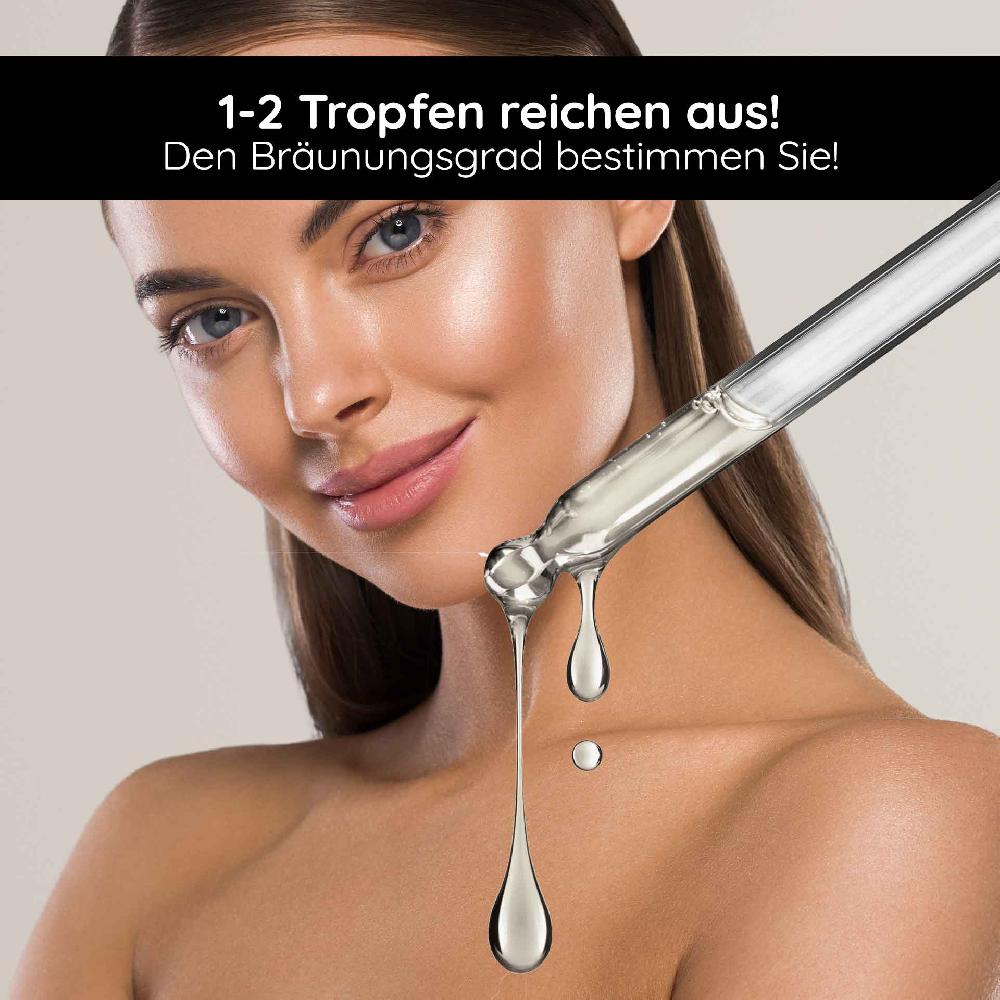 Rau Cosmetics Self Tanner Face Serum 30 ml Natürlicher Selbstbräuner zollfrei
